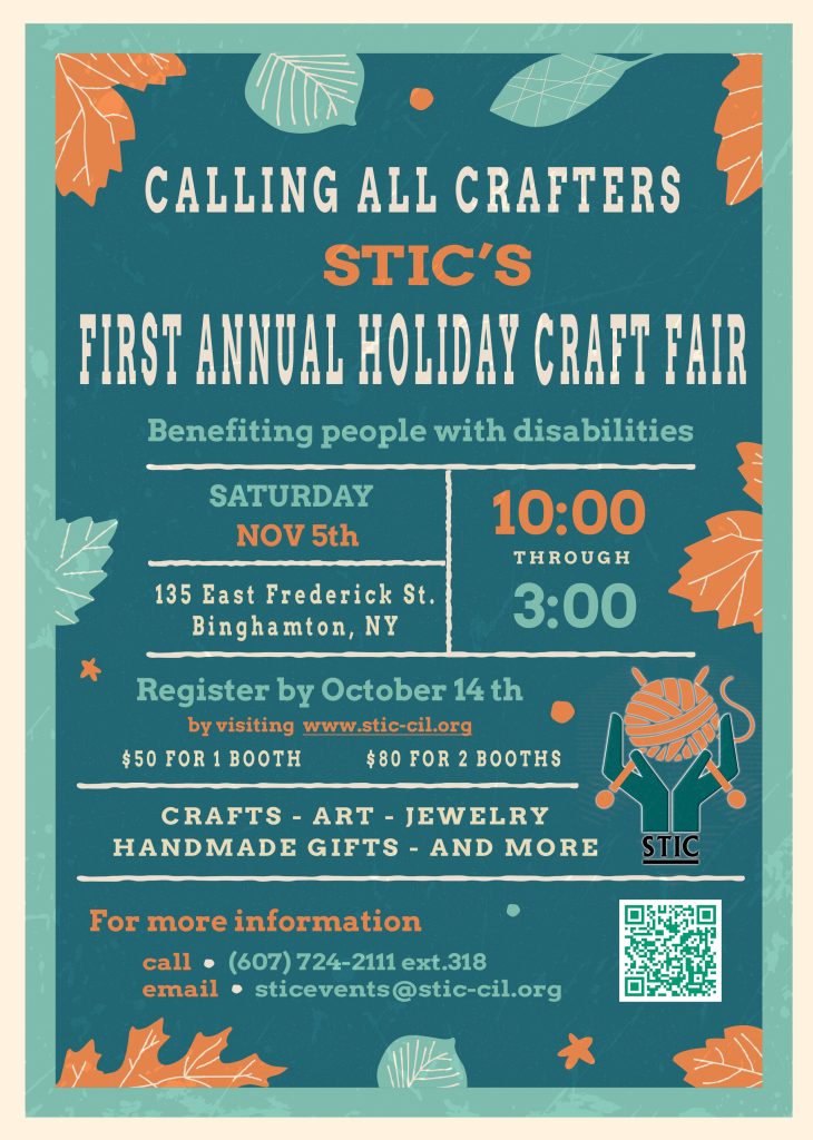 STIC's 1st Annual Holiday Craft Fair Flyer Image